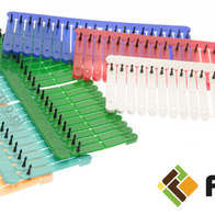 Earrings for rabbits and hares 20 pcs. - longitudinal