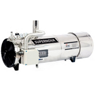 Gas heater 85 kW Supernova with closed combustion chamber