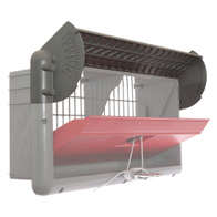 Setting for directional flow in air inlets