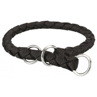 Clamping collar choke for dog Cavo black M 39-45 cm