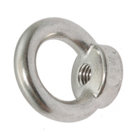 Stainless steel eyelet at the end and beginning of the rod fi 6 mm