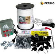 Electric fence for horses - complete set SEC E Horse 200 with polytape