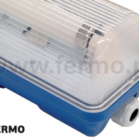 Dimmable fluorescent luminaire 1x36W IP65