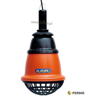 Aladino radiator luminaire with power switch