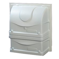 Extended air inlet cover white large - 1000 x 1100 x 350 mm