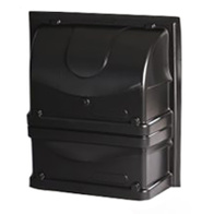 Extended air inlet cover black large - 1000 x 1100 x 350 mm