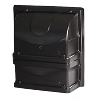 Extended air inlet cover black small - 850 x 900 x 300 mm