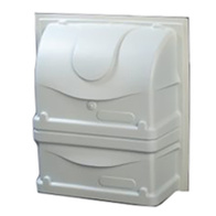 Cover for air inlet windows white extended 1200 x 1360 x 400 mm