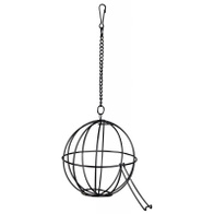 Hanging ball 12 cm for hay and green fodder for rabbits and rodents