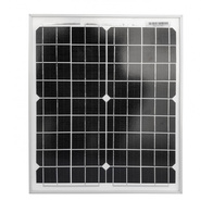 20W solar panel to power the battery energizer