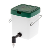 Droplet drinkers for rabbits with a hopper 0.5 l white - a set of 24 pieces