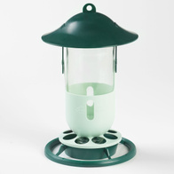 Bottle drinker with visor for parrots and canaries 1 l