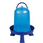 Drinker for poultry 5 l with legs and handle transparent NEPTUN