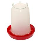 Drinker for poultry with hopper 12l screwed + handle