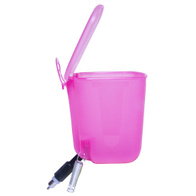 Drinker for rabbits 0,5l with dispenser at an angle of 45 degrees