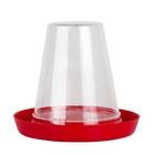 Drinker for chicks and quails with transparent hopper 0,6l