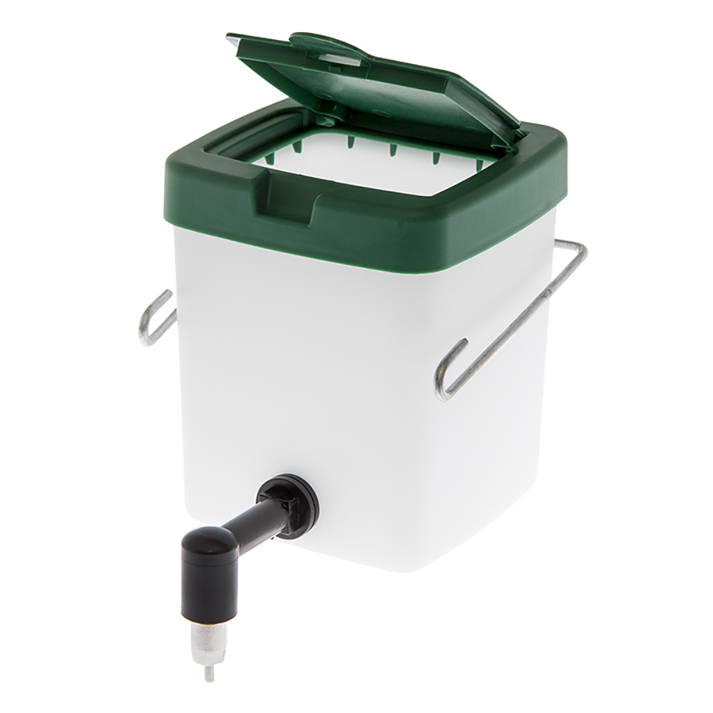 Droplet drinker for rabbits with hopper 0,5l 