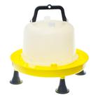 Reversible drinker for poultry 5 liters with handle and legs