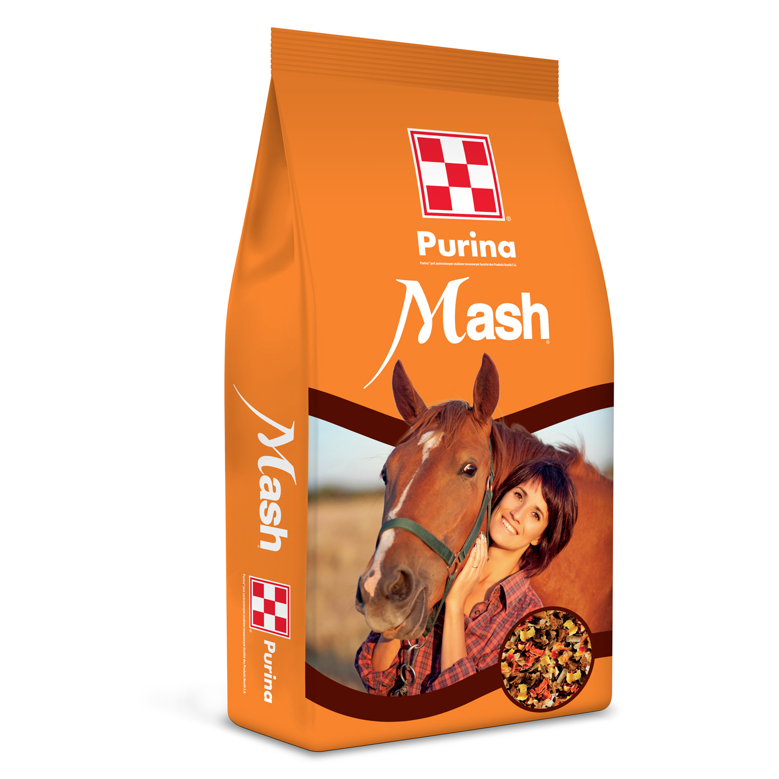 Pójło for horses regenerative Purina Horse Mash 20 kg 