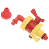 Valve connection for CORTI pressure reducers