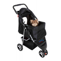 Folding stroller transporter for dog and cat up to 15 kg