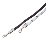 Reflective leash for dog adjustable Silver Reflect size S