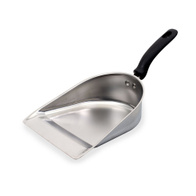 Stainless steel scoop for manure and impurities 26 cm