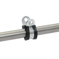 12mm Metal Tube Mounting Bracket With Rubber Seal For Sprinkler System