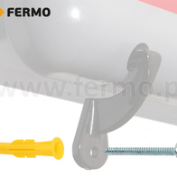 Dowel screw for air intake mounting hooks