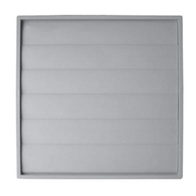 PVC gravity blind for wall fan 400 mm