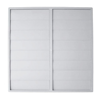 PVC gravity blind for wall fan 450 mm