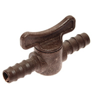 Plastic hose valve fi 10 mm for watering systems