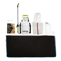 Biosecurity kit large against ASF and bird flu mat, Virkon, set of OHS clothing, sprayer