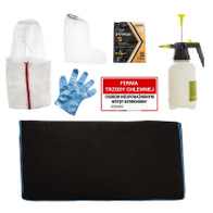 BIOsecurity kit against ASF comprehensive mat, Virkon S, overalls, clothing, plaque