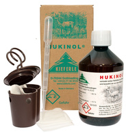 Repeller for wild boars, roe deer, foxes HUKINOL 500 ml + set for soaking and hanging