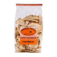 Chipsy naturalne - pasternak przysmak dla królików i gryzoni Herbal Pets 125 g