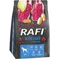 Dry dog food RAFI lamb 3 kg