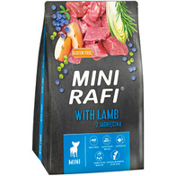 Dry food for small dog breeds RAFI MINI lamb 3 kg