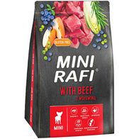 Dry food for small dog breeds RAFI MINI beef 3 kg