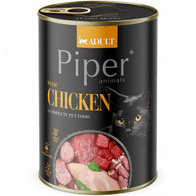 Wet cat food grain-free PIPER Animals chicken 12 x 400g