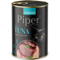 Wet cat food after sterilised PIPER Animals Sterilised tuna 12 x 400 g