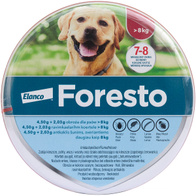 Foresto flea and tick collar for dogs over 8 kg