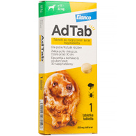AdTab tablets for ticks and fleas for dogs 450 mg 11-22 kg