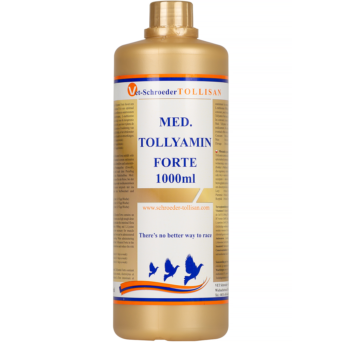 Tollyamin Forte 1l TOLLISAN amino acids, electrolytes and vitamins for pigeons