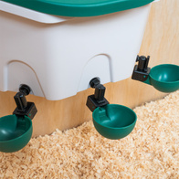 Automatic waterer 8 l for hens with bowls MISKAL