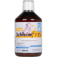 Preparation clears the respiratory tract phlegm remover for pigeons  Backs Schleimfrei 500 ml