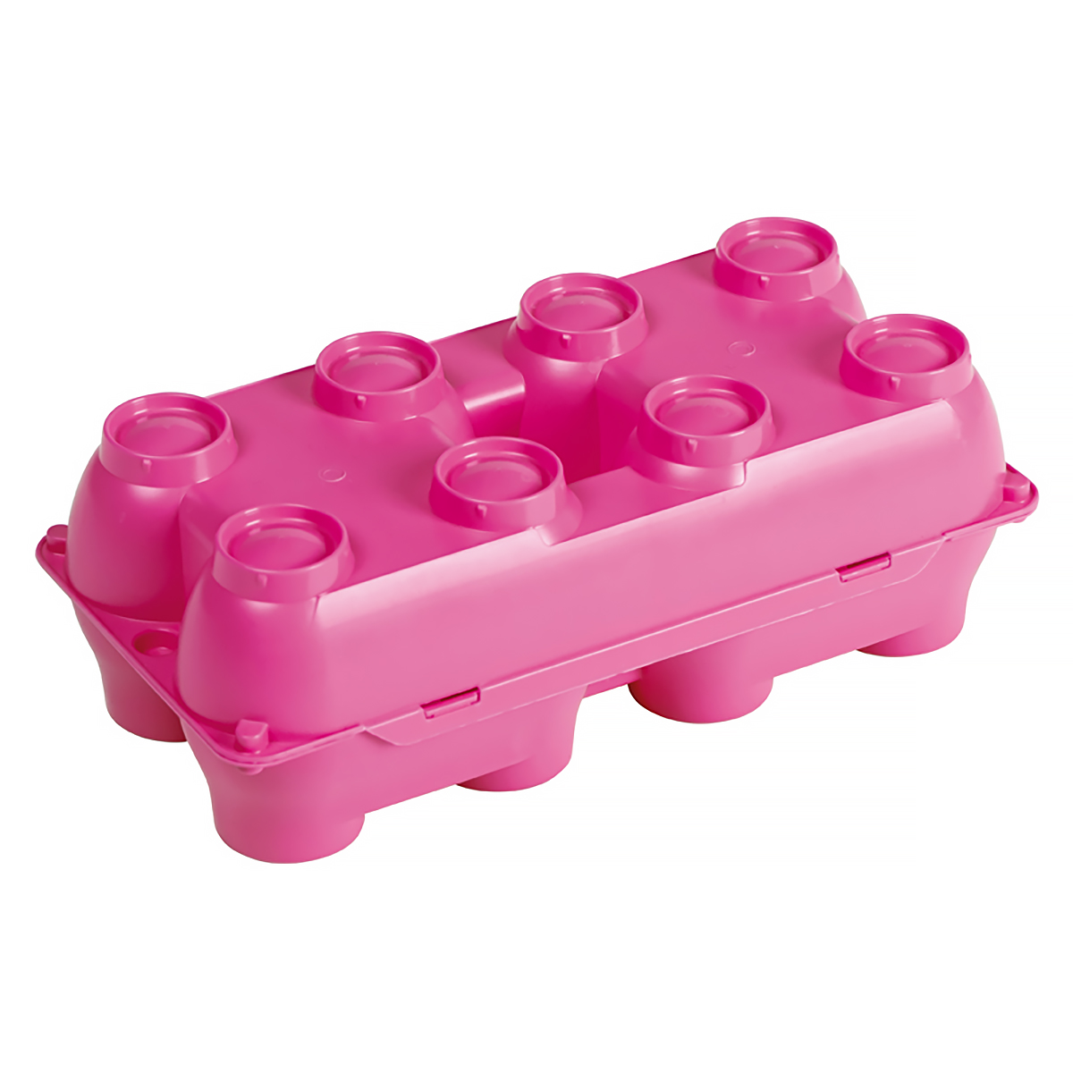 Plastikowe wytłaczanki na jaja różowe