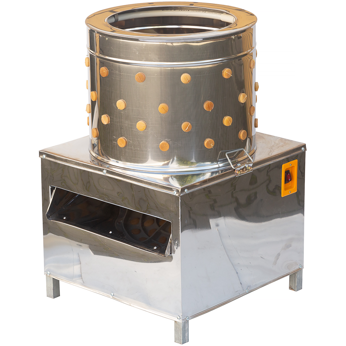F50 Drum Poultry Plucker for 3 Birds &ndash; Automatic Chicken Feather Plucking Machine