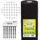 GRASSECTOR Premium Mole Barrier Mesh 40 g/m² – 1.5 × 200 m Roll + Free Ground Pegs