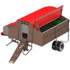CHICKEN COUNTRY Large Mobile Chicken Coop with Drinking System & Nesting Boxes for 24–36 Hens